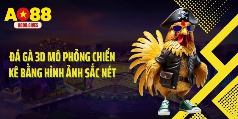 Đá gà 3D mô phỏng chiến kê bằng hình ảnh sắc nét