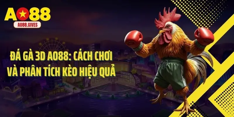 Đá Gà 3D Ao88: Cách Chơi Và Phân Tích Kèo Hiệu Quả
