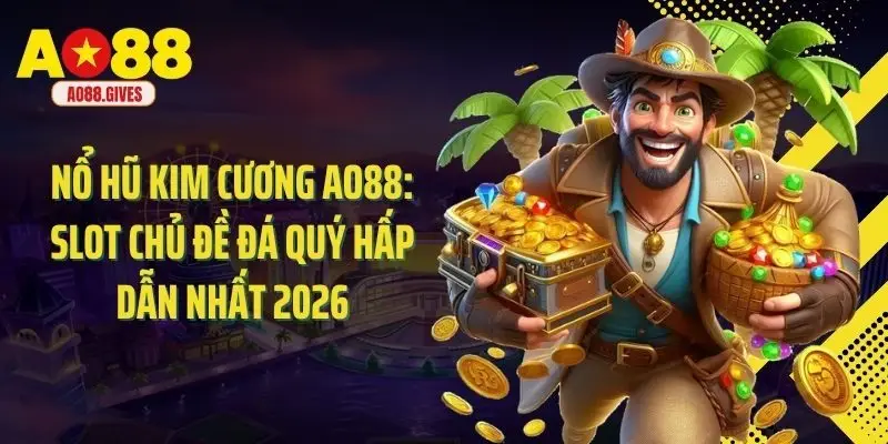 Nổ Hũ Kim Cương Ao88: Slot Chủ Đề Đá Quý Hấp Dẫn Nhất 2026